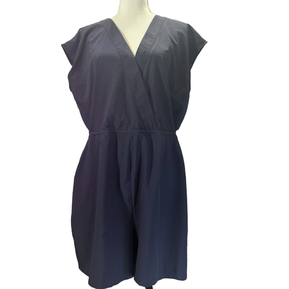 Emma & Michele navy blue romper.  Size xlarge